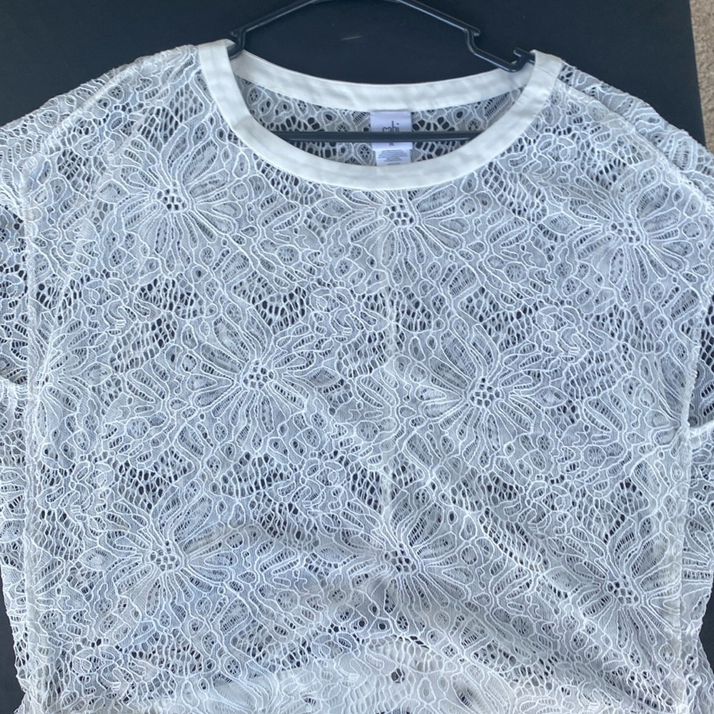 Medium. White